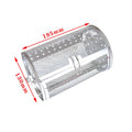 Stainless Steel Grill Rotisserie Oven For Kitchen Fry Basket Coffee Bean Grilled Cage Drum Rack Air Fryer Accessories Universal