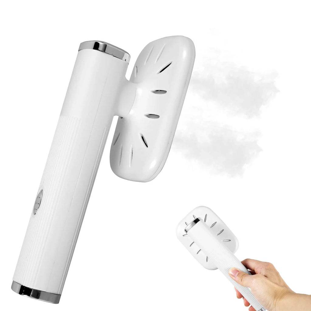 Travel Iron Portable Mini Ironing Machine Garment Steamer Wrinkle Remover Dry and Wet Handheld Steam Iron for Fabric Clothes