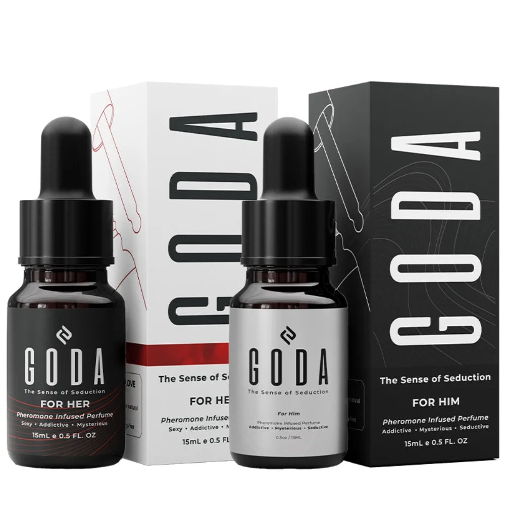 GODA Pheromones Perfume for Women The Original Long-Lasting Women's Fragrances with Jasmine and Rose Vegan Cruelty-Free
