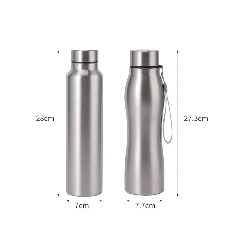 Large Capacity 304Stainless Steel Water Bottle Portable Outdoor Travel Sports Insulated Flask Wear Resistant Sports Water Bottle