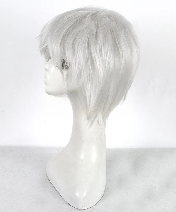 Axis Powers Hetalia Germany Gilbert Beilschmidt Silver Cosplay Synthetic Wig