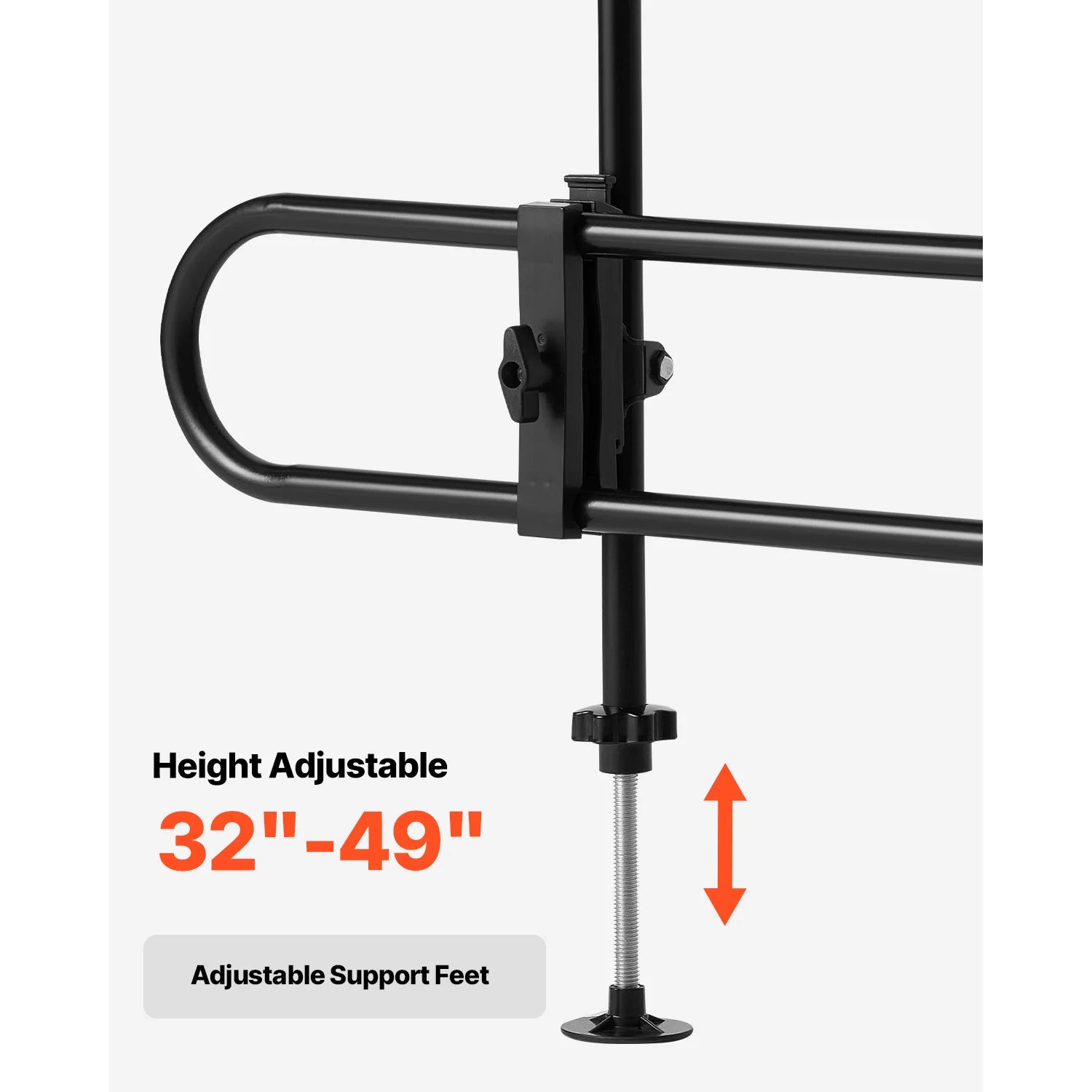 SucceBuy DogCar Barrier Dog Car Gate-Strong Metal Tubing Gate Divider Adjustable Universal-Fit Vehicle Pet Barrier for Car Truck