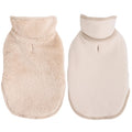 Reversible Dog Vest For Winter Warm Fleece Pet Coat For Small Large Dogs Cats Soft Puppy Jacket With Leash Hole Chihuahua Jacket