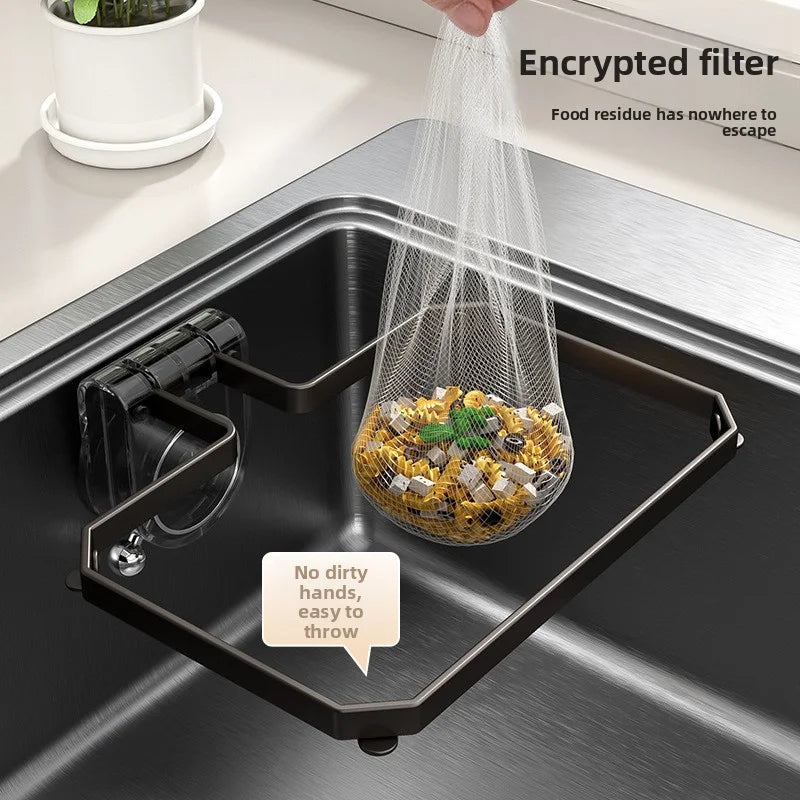 AOBT Kitchen Sink Filter Drain Disposable Residue Leftover Rack New Sink Filter for Kitchen Drainage System