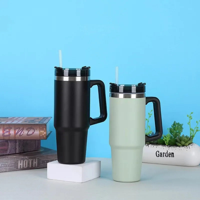 20oz/30oz Stainless Steel Thermos Water Bottle Car Insulated Cup Outdoor Sport Vacuum Flask Keeps Cold and Heat Thermal Mug