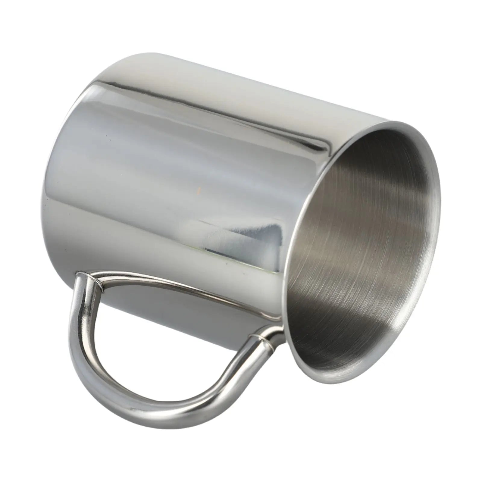 304 Stainless Steel Coffee Mug Double Wall Mug Ele Insulation Milk Tea Cups Office Water Mugs Metal Drinking Cup
