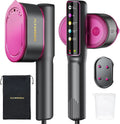Travel Steamer for Clothes, 1200W Portable Steamer ＆ Iron 2 In 1, 13s Heat Up, LED Touch Display with 5 Modes, Large Ceramic