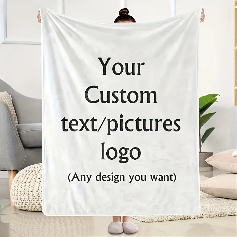 Srh Factory Customizes Personalized Blankets with Personal Photos, Flannel Bed Blankets, Gifts for Men and Women for Thanksgiving, Birthdays, Weddings, Couples, Valentine's Day, Graduations, Parties, and Holidays