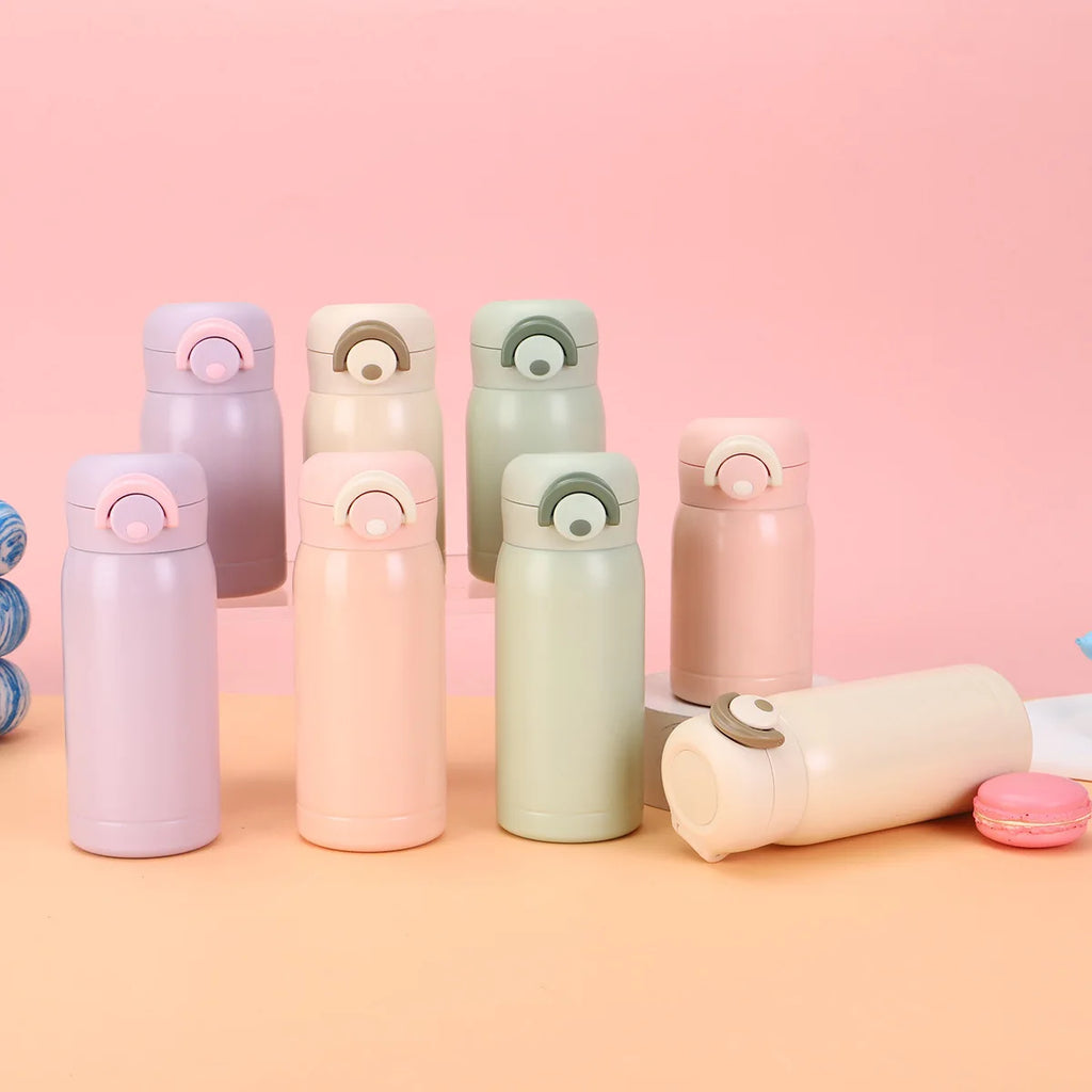 New Mini Pocket Cup 304 Stainless Steel Household Vacuum Flask Outdoor Vacuum Portable Lock Pocket Cup Student Bounce Cup