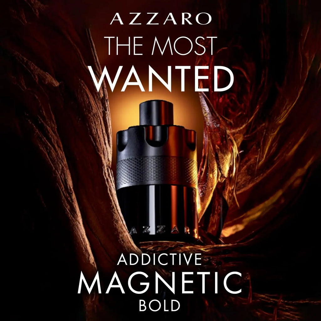 Azzaro The Most Wanted Eau de Parfum Intense - Woody & Seductive Mens Cologne - Fougère