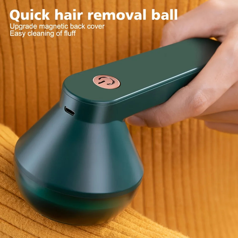 1PC USB Rechargeable Fabric Shaver, Portable Lint Remover for Clothes Bedding Furniture Carpet Sofa Cleaning Tool