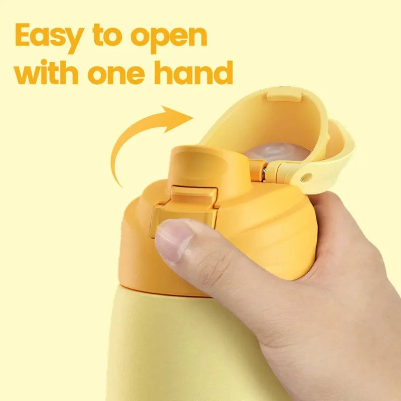Fjbottle 750/1000ML Vacuum Flask Stainless Steel Thermos Botttle Portable Sports Water Bottle Outdoor Travel Car Mug Keep Cold