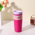 20 Oz Stainless Steel Insulated Mug Made of Tritan, Portable Coffee Mug with Spill proof Lid To Keep Coffee Hot or Cold BPA free