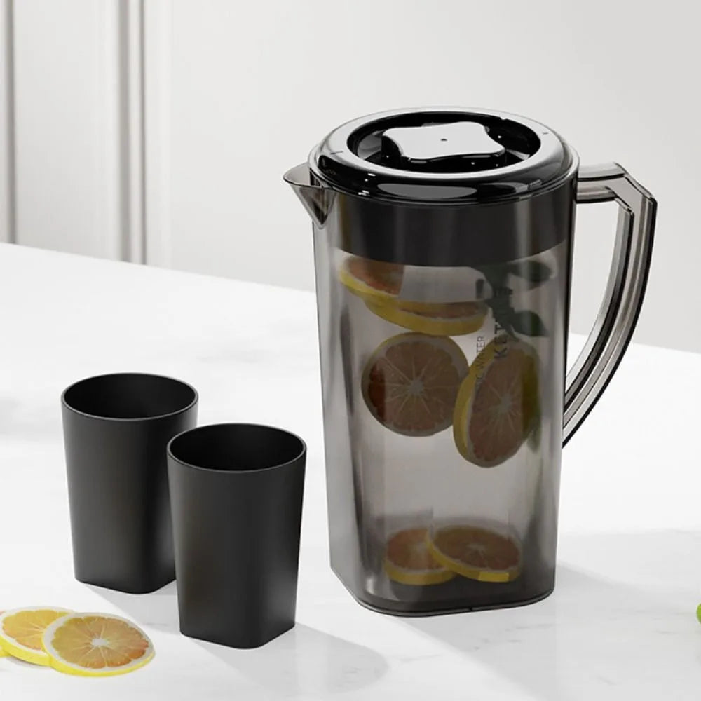 1.3/2.2/3L Cold Water Kettle Household Heat Resistant Large Capacity Pitcher Plastic Fall-resistant Juice Jug Refrigerator