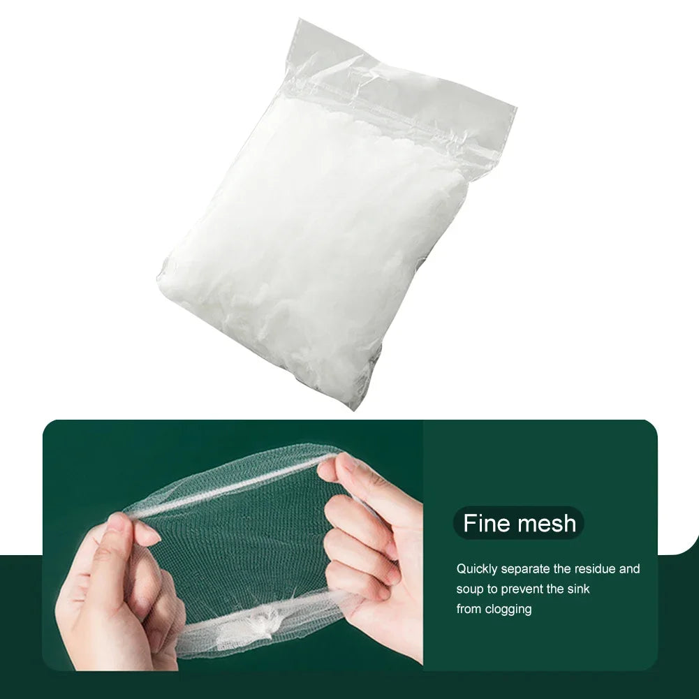 Sink Filter Rack Kitchen Foldable Sink Strainer Mesh Bag Stand Waste Garbage Net Shelf Anti-Clogging Disposable Garbage Mesh Bag