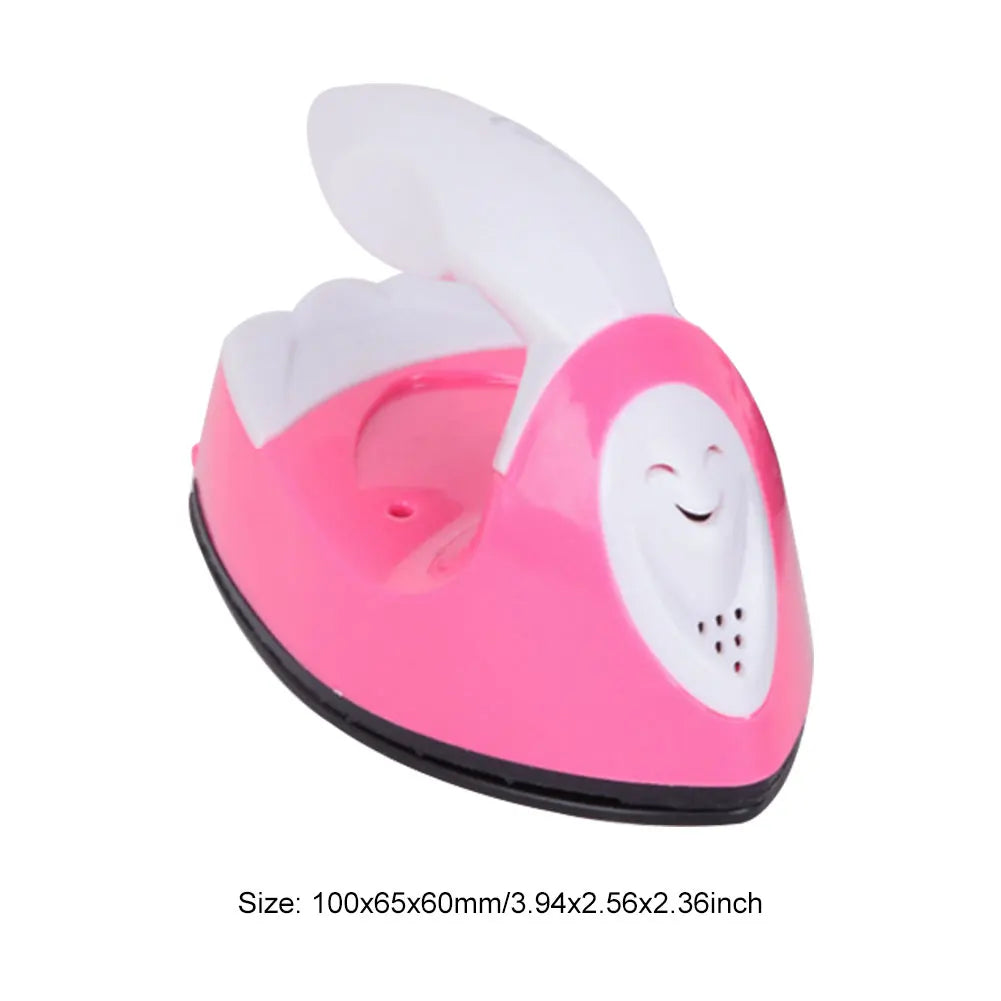 DIY Utility Small Iron Portable Electric Small Heat Transfer Machine Versatile Rapid Heating-Up Craft Clothes Sewing Supplies