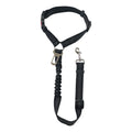 Dog Seat Belt for Car Elastic Headrest Restraint Pet Seatbelt Adjustable Safety Tether Shock Absorb Bungee Dog Leash Reflective