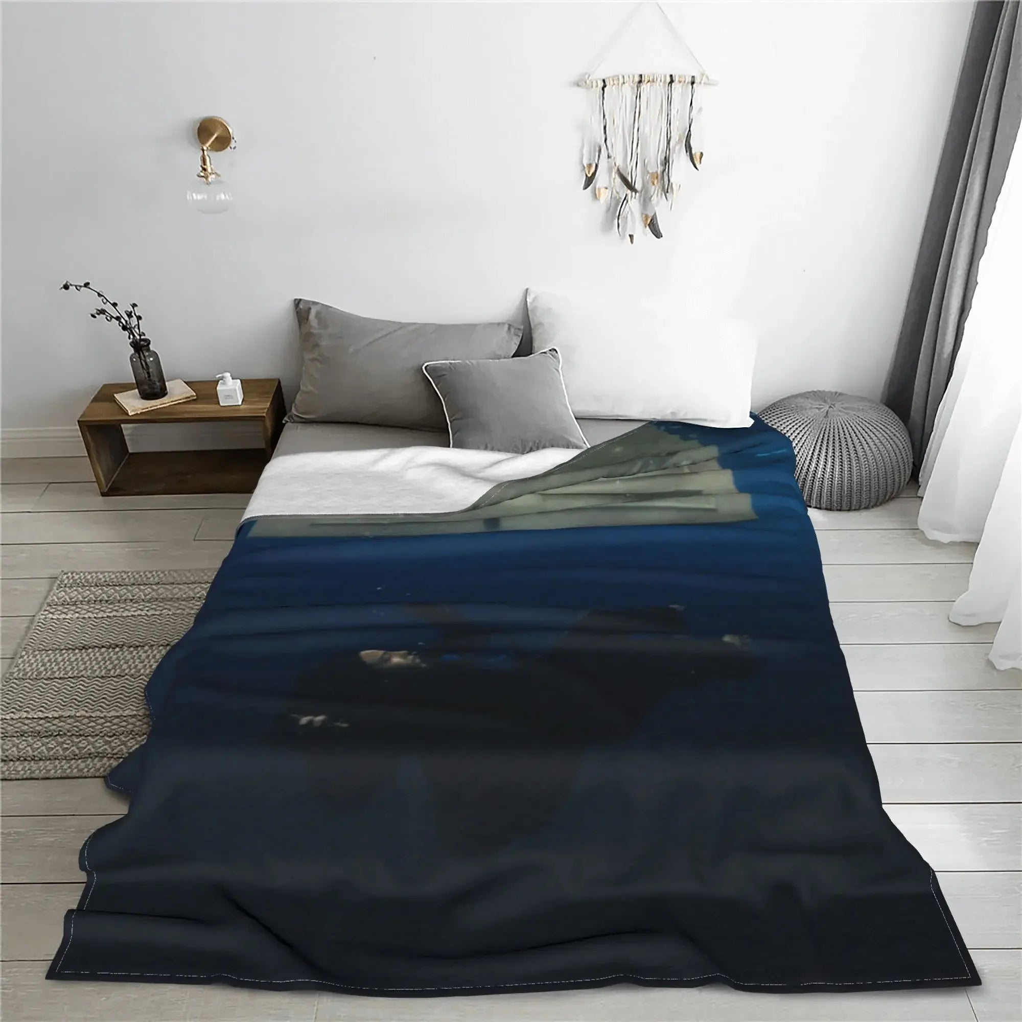 Super Soft Hit Me Hard and Soft Throw Blanket Premium Fleece Lightweight Billie Tour Blanket Fuzzy Plush Blankets