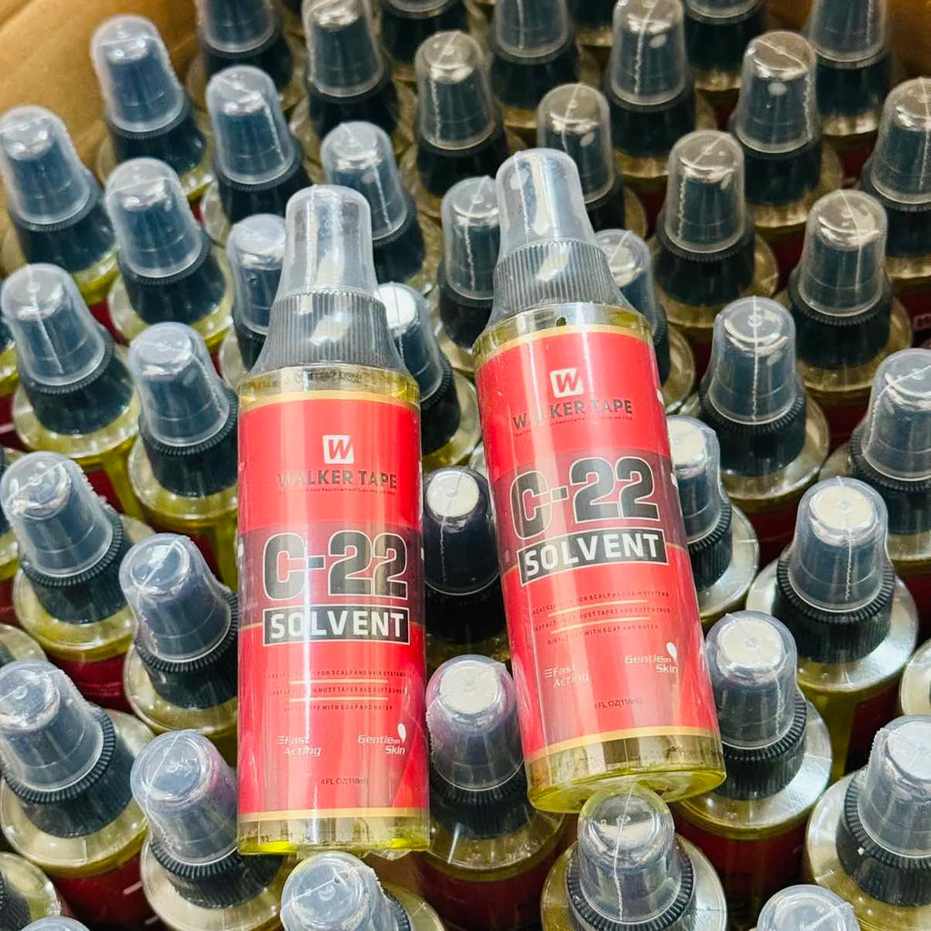 C-22/bottle Solvent Spray Remover for Lace Wigs Toupee Adhesive Removers Wig Glue Remover for Tape Hair Extensions