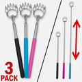 3PCS Back Scratcher Telescopic Bear Claw Scratching Back Scratcher Massager Rotate Telescoping Itch Health Products Hackle