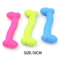 Pet Chew Toy Soft Rubber Bite-resistance Bone Shape Teeth Grinding Chewing Toys for Small Dogs Training Pet Supplies