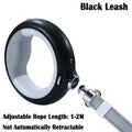 2M Pet Dog Leash with Flashlight LED Roulette Nylon Rope for Small Medium Large Dog Collar Extension Harness Puppy Walking Lead