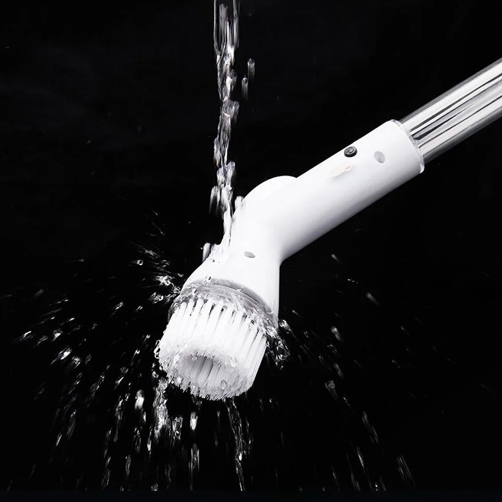 Electric Spin Scrubber Cleaning Brush Cordless Power Cleaning Brush Waterproof Shower Scrubber for Bathroom Kitchen Cleaning