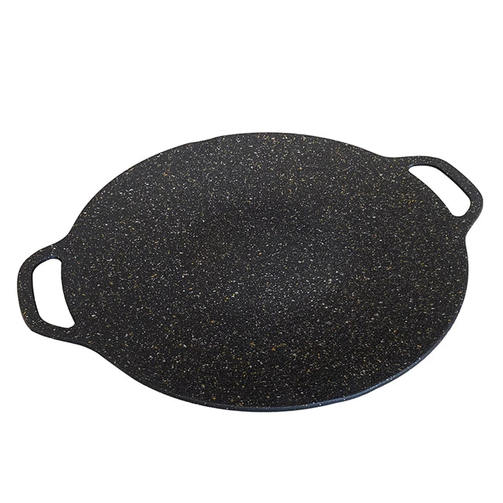 Baking Dishes Pans Non-stick Baking Tray Multi-purpose Round for Outdoor Camping Kitchen Bakeware Household Tools