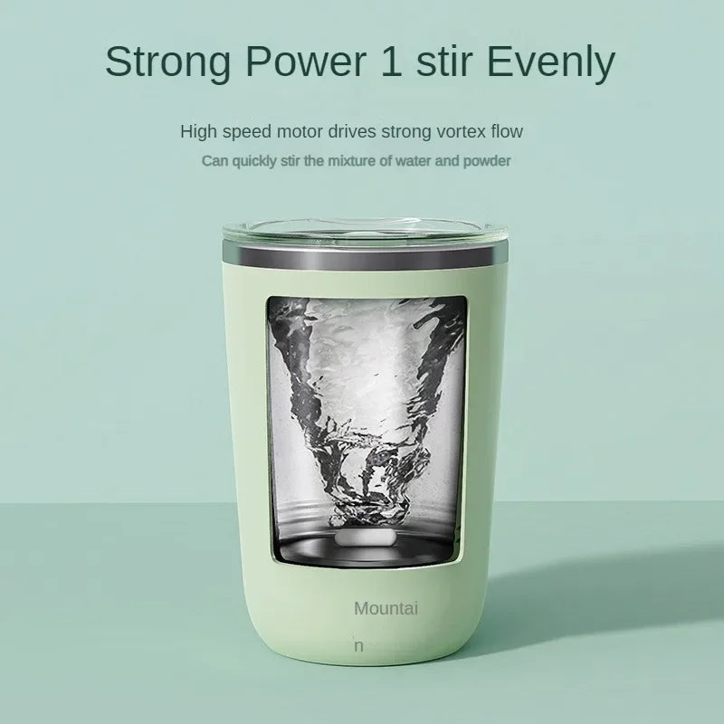 Automatic Stirring Cup Lazy Person's Magnetic Portable Refreshing Coffee Cup with Charging Function Electric Water Cup