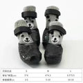 4pcs Puppy Dog Teddy Socks Waterproof Cat Shoes Anti-Scratch Foot Cover Anti-Dirty Pet Socks Small Cat Dogs Knit Warmpet Socks