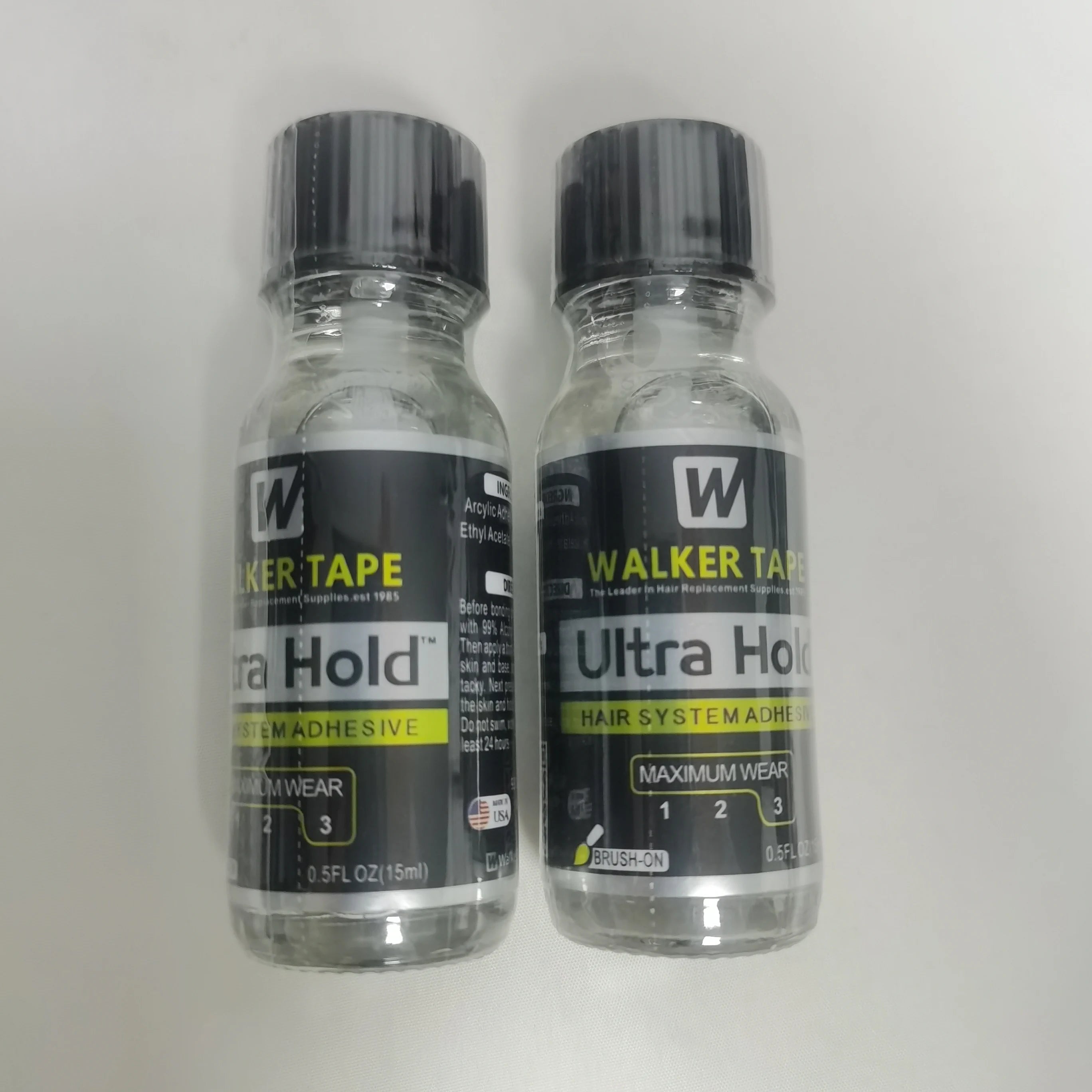 Ultra Hold Wig Glue Waterproof Hair Glue For Lace Wig/Toupee/Closure Invisible Hair System Adhesive With Brush+Lace Remover