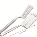 Stainless Steel Frying Shovel Clip Multifunctional Steak BBQ Tongs Frying Fish Spatula Clip Household Kitchen Tool Bread Clip