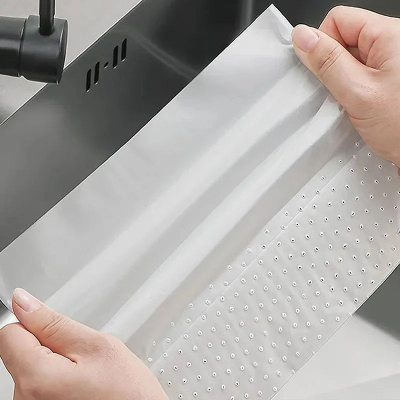 30/60/90PCS Anti-Clogging Kitchen Sink Drainage Bags Disposable Leftover Vegetable Waste Bag Stand-Up Foldable Sink Strainer Bag