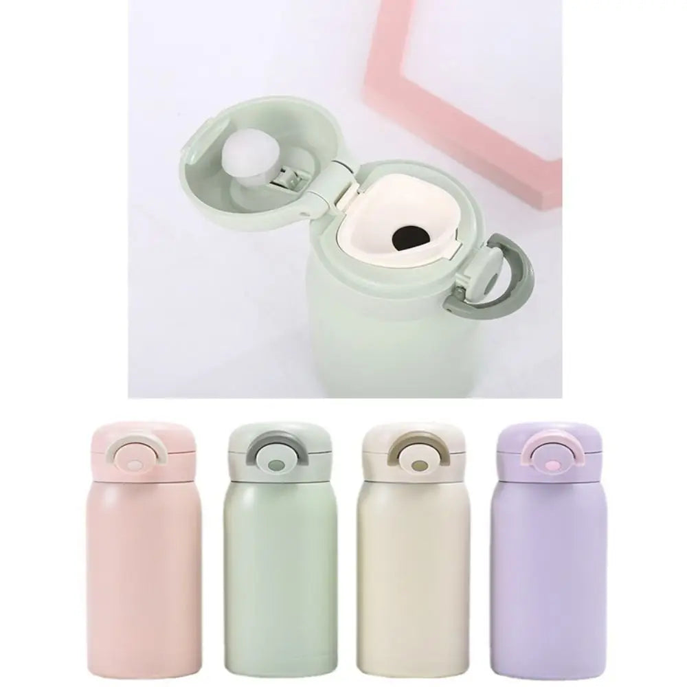 Mini Thermos Cup 220ml/320ml Stainless Steel Thermal Pocket Cup Coffee Mug Vacuum Flask Insulated Hot Water Bottle Kids Gift