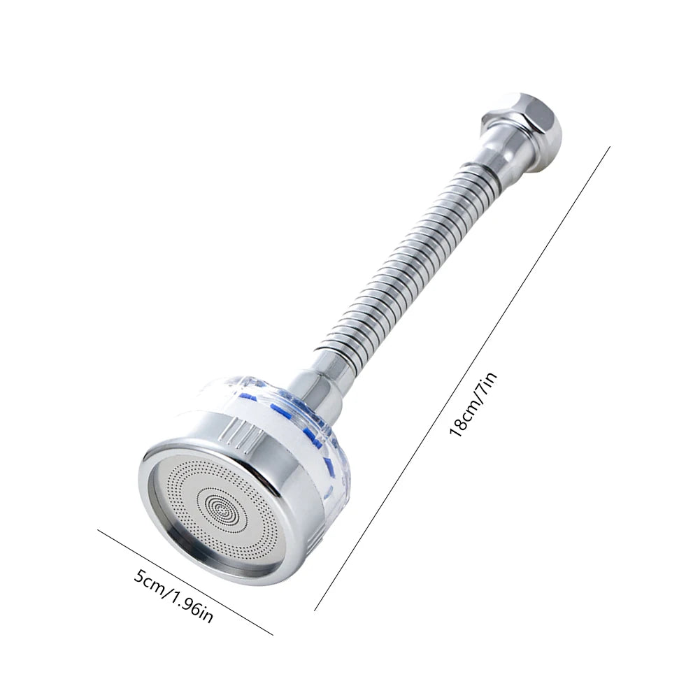 Faucet Mount Filters Pressurized Sink Faucet Water Filter Universal Bath Faucet Connector Splash Proof for Home Bathroom Kitchen