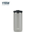 TYESO 600ML Outdoor Handmade Coffee Cup French Press Travel Mug 304 Stainless Steel Thermos Cup Double-Wall Insulated Cup