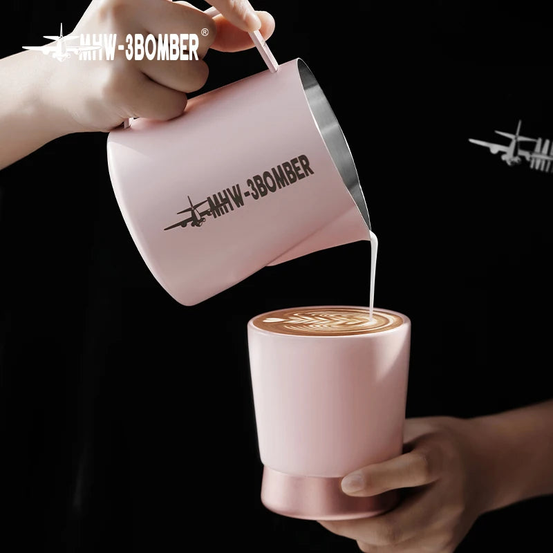 MHW-3BOMBER Cera Coffee Cup 240ml Morandi Color Ceramic Coffee Mugs Ceramic Metallic Color Clash Water Cup Drinking Kitchen Tool