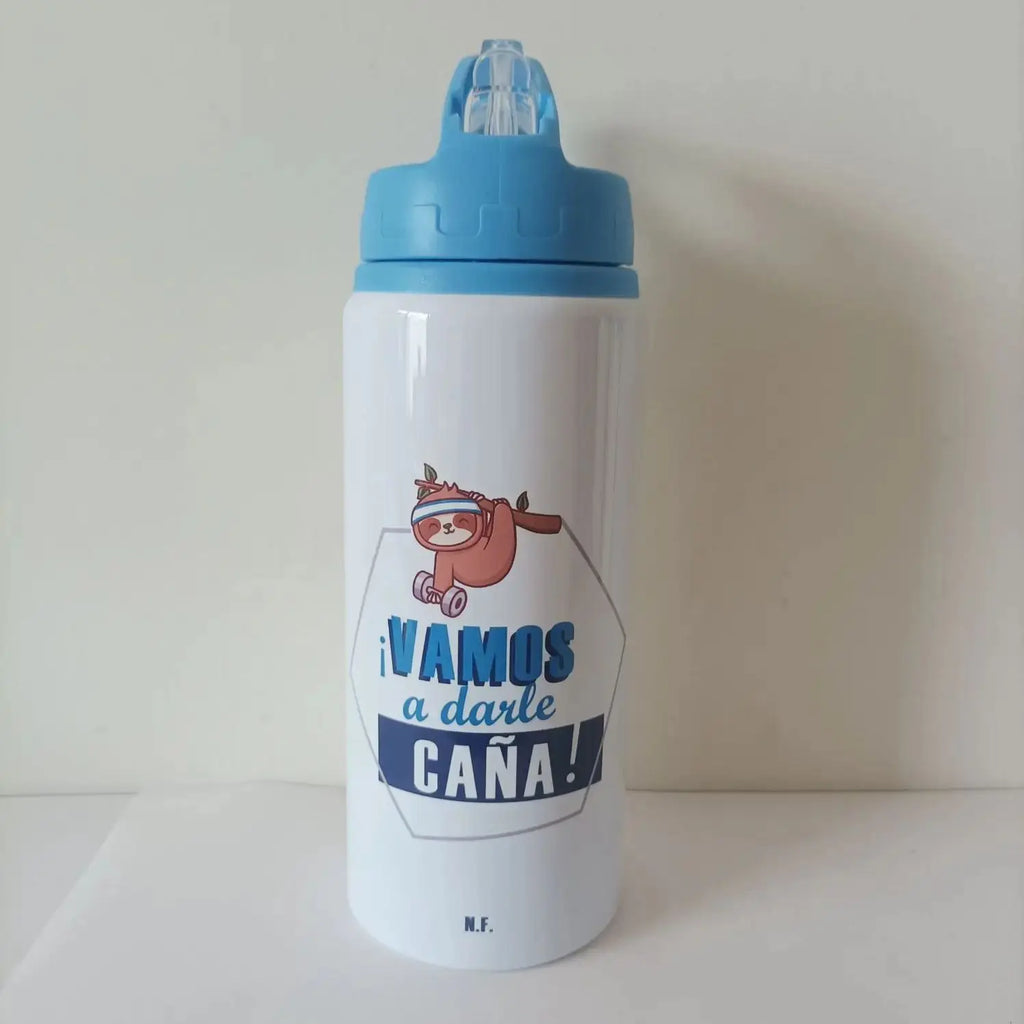 DIY Customized 600ML Bottle with Straw Colorful Print LOGO Photo Text for Kid Children School Travel Sport Portable Aluminium