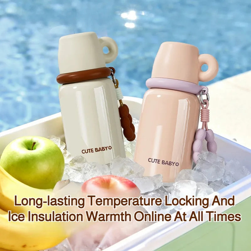 2026 New Style Eco-friendly Water Bottle for Women, 316 Stainless Steel Mini Pocket Water Bottle