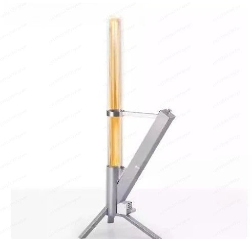 Efficient Heating Rocket Stove - Home Heating & Outdoor Camping Portable Glass Stainless Steel Pellet Stove