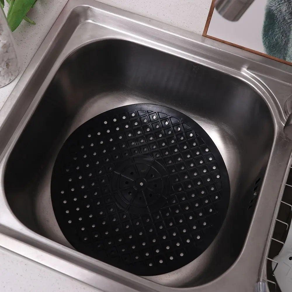 Multifunctional Non-Slip Tableware Sink Strainer Drain Mats Rubber Sink Mat Protector