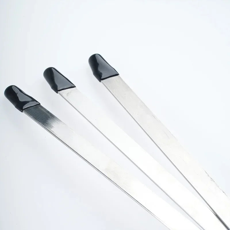 Kabob Skewers Flat Barbecue Grilling Skewerfor Shish Kebab Turkish Persian Grills & Koubideh Iranian Mediterranean Brazilian