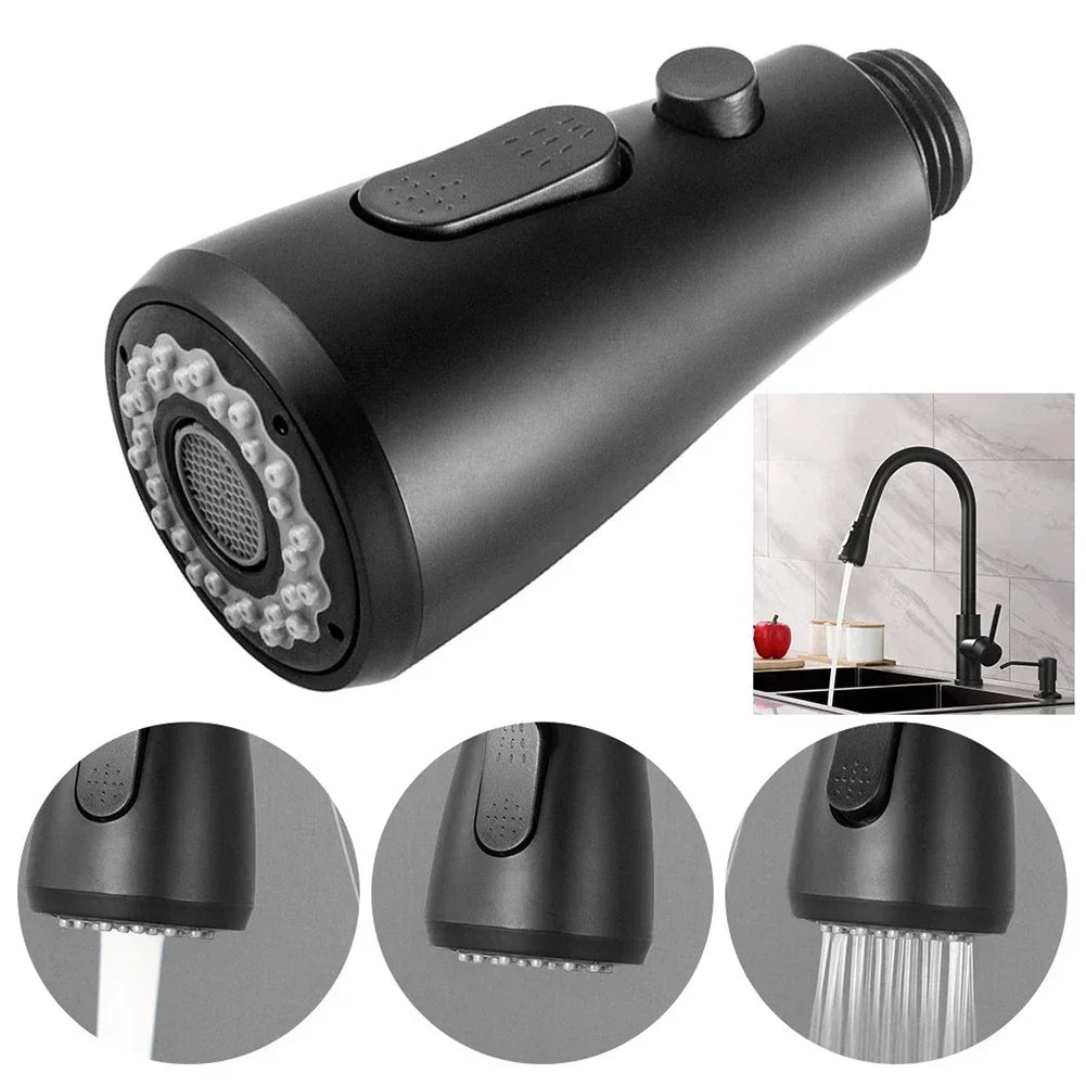 ABS Nozzle Sink Pull Out Sprayer Mixer Head Kitchen Faucet Spray Head Replacements 1/2 Inch Kitchen Basin Tap Sprayer Spout