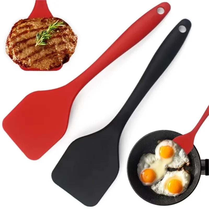 1/2/5pcs Silicone Cooking Leakage Spatula Dense Shovel Fried FishOmelette Shovel Non-stick Spatula Kitchen Cooking Tools E2