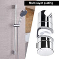 Universal 18-25mm Hand Shower Rail Slider Clamp Shower Slide Rail Bar Holder Adjustable Shower Head Holder Bathroom Accessories