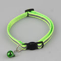 12 Colors Reflective Cats Bells Collars Adjustable Dog Leash Pet Collar for Cats and Small Dogs Pet Supplies