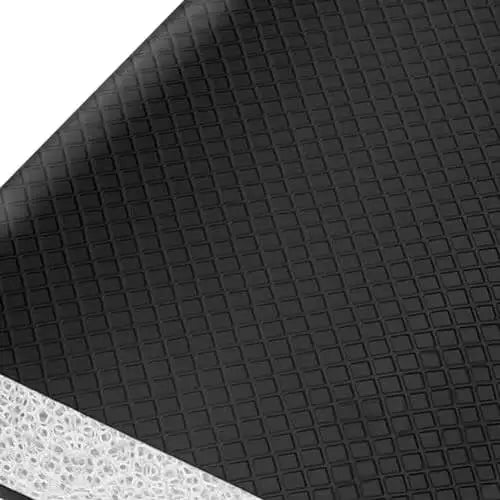 26 FT Door Frame Kerf Non-Adhesive Weather Stripping Seal Strip PU Foam, PE Cover, Groove Slot Installation For Large Gap, Sound