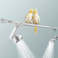 Tandem Shower Head For Couples, Dual Shower Head System - Double Shower Heads for Two People Rod - 2 Person Showerhead