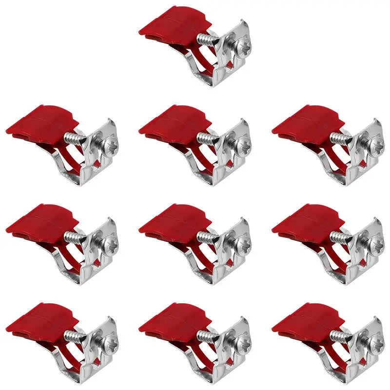 10pcs Punch-free Kitchen Sink Mounting Clips Support Sink Clamps Sink Fixed Clamps for Kitchen Sink Fixed Clamps Non-punching