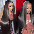 250% Density Straight Hair 13x4 HD Lace Frontal Wig 100% Human Hair 13x4 Full Lace Front Wig For Women Human Hair Wigs